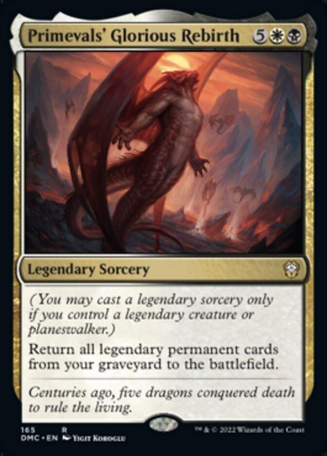 Primevals' Glorious Rebirth [Dominaria United Commander] - Trinity Hobby