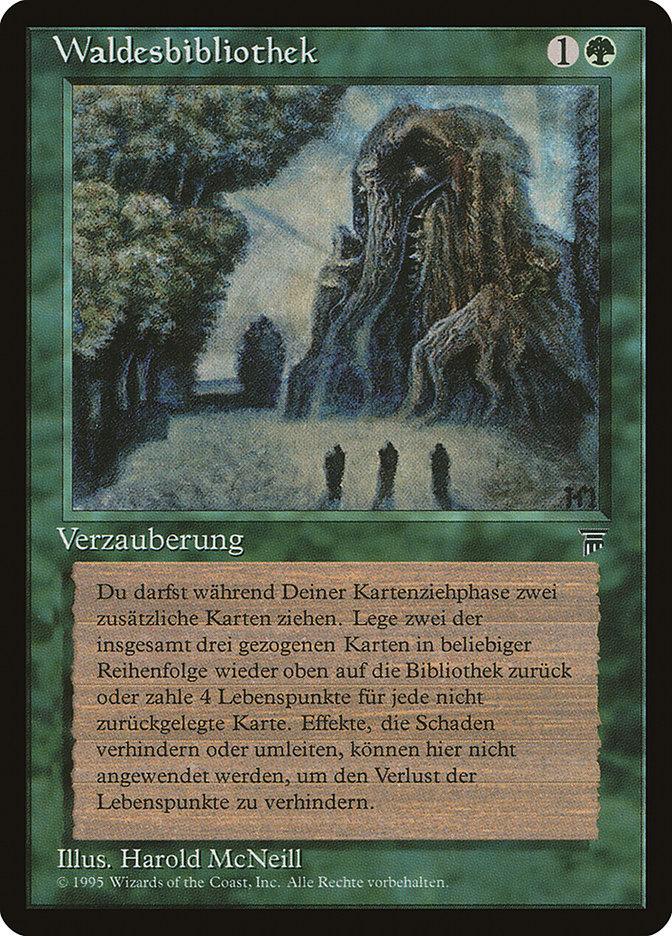 Sylvan Library (German)- "Waldesbibliothek" [Renaissance] - Trinity Hobby
