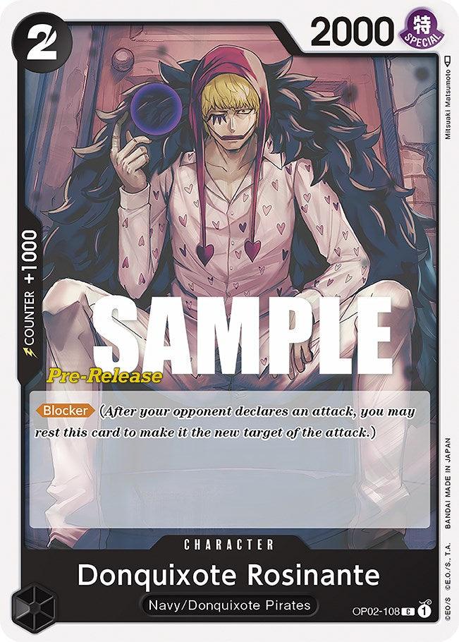 Donquixote Rosinante [Paramount War Pre-Release Cards] - Trinity Hobby