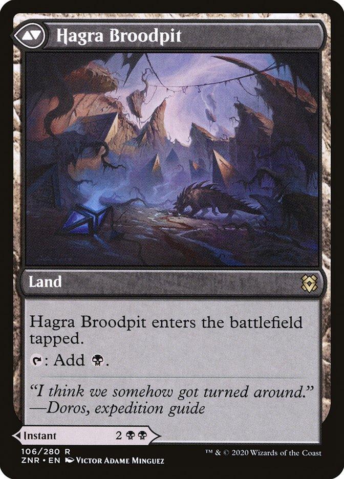 Hagra Mauling // Hagra Broodpit [Zendikar Rising] - Trinity Hobby