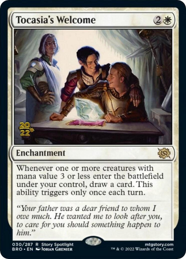 Tocasia's Welcome [The Brothers' War Prerelease Promos] - Trinity Hobby