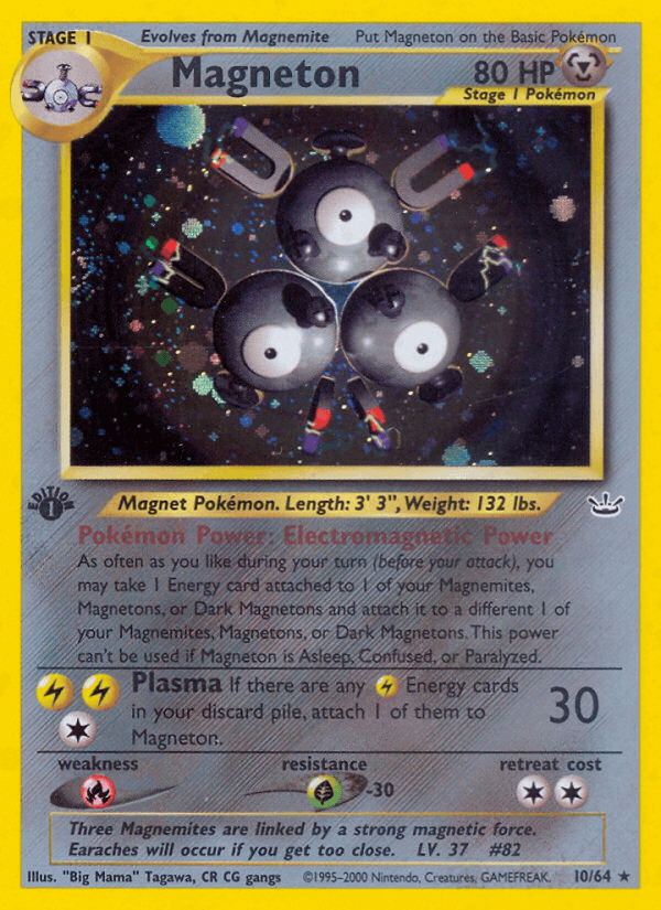 Magneton (10/64) [Neo Revelation 1st Edition] - Trinity Hobby