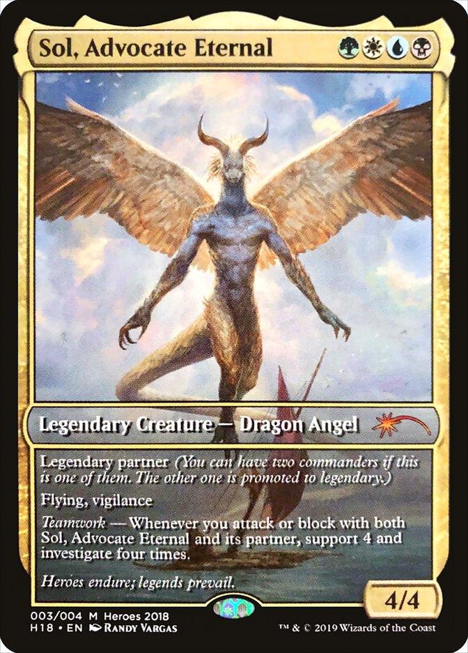 Sol, Advocate Eternal [Heroes of the Realm 2018] - Trinity Hobby