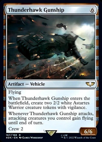 Thunderhawk Gunship [Warhammer 40,000] - Trinity Hobby