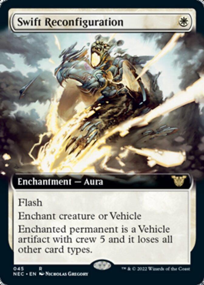 Swift Reconfiguration (Extended Art) [Kamigawa: Neon Dynasty Commander] - Trinity Hobby