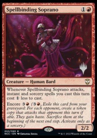 Spellbinding Soprano (Promo Pack) [Streets of New Capenna Commander Promos] - Trinity Hobby