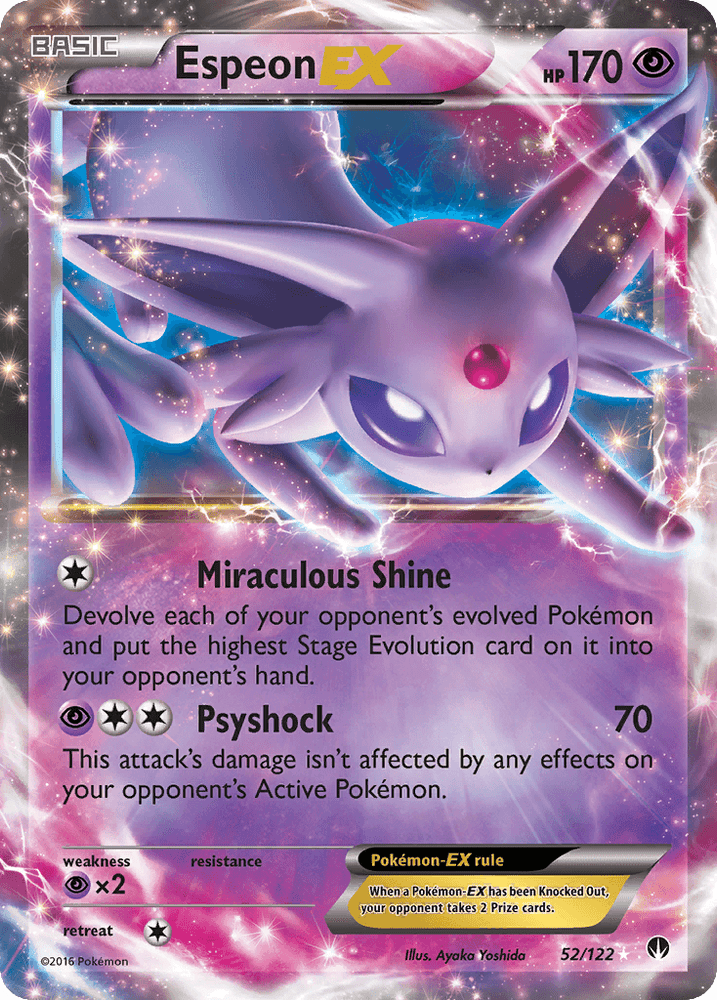 Espeon EX (52/122) [XY: BREAKpoint] - Trinity Hobby