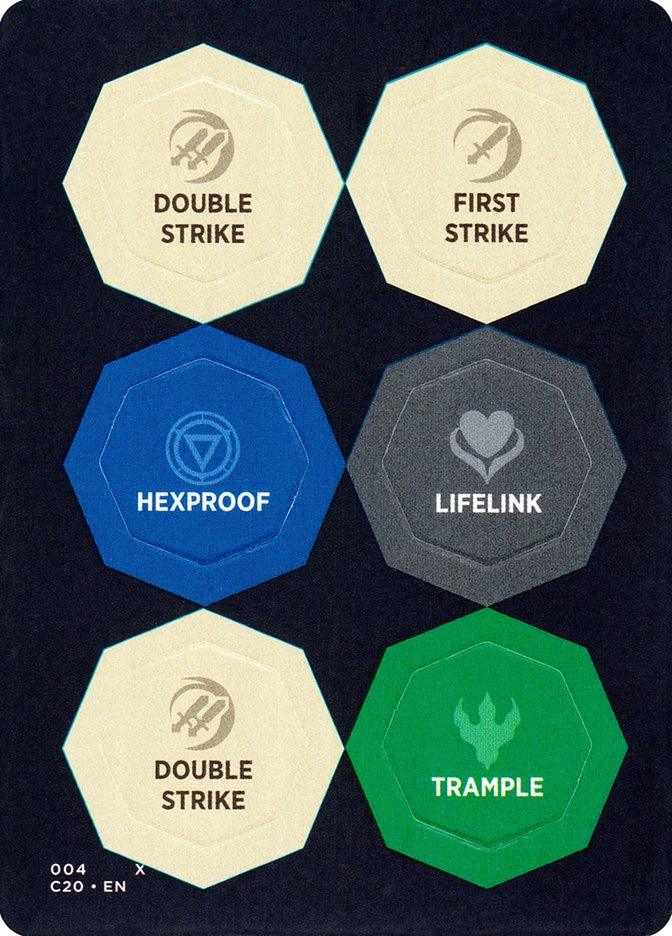 Punch Card Token (003 // 004) - Thick Stock [Commander 2020 Tokens] - Trinity Hobby