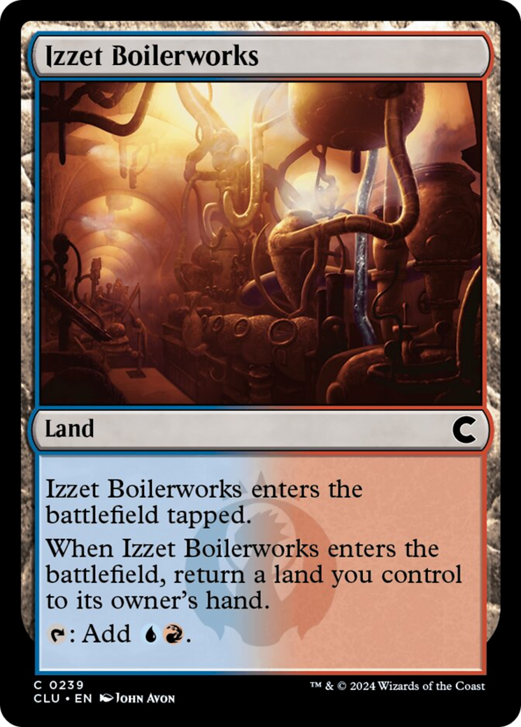 Izzet Boilerworks [Ravnica: Clue Edition] - Trinity Hobby