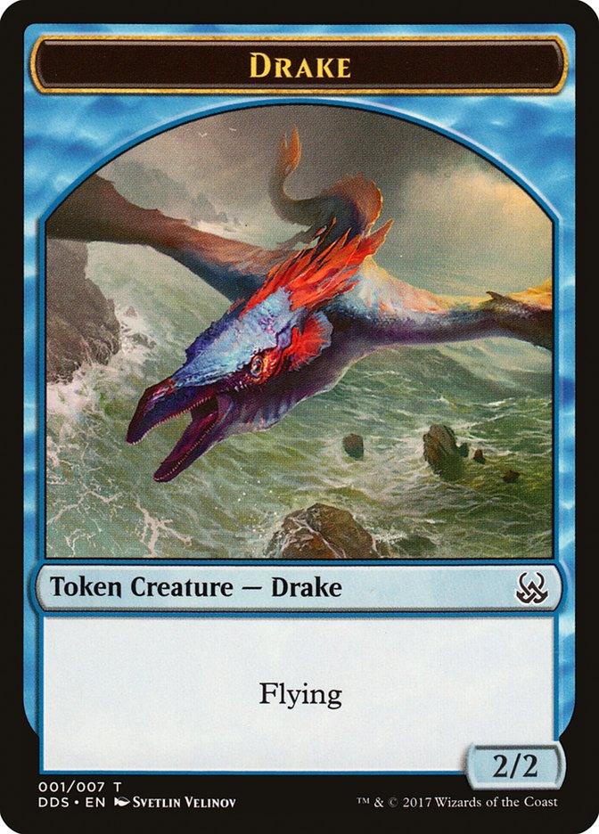 Drake Token [Duel Decks: Mind vs. Might Tokens] - Trinity Hobby