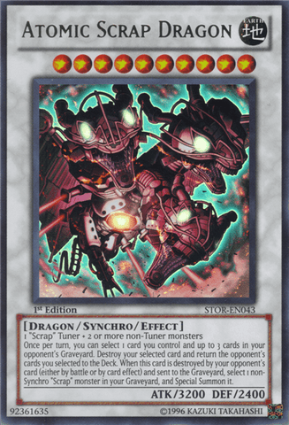 Atomic Scrap Dragon [STOR-EN043] Ultra Rare - Trinity Hobby