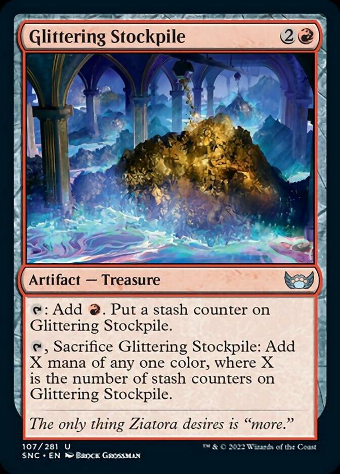 Glittering Stockpile [Streets of New Capenna] - Trinity Hobby
