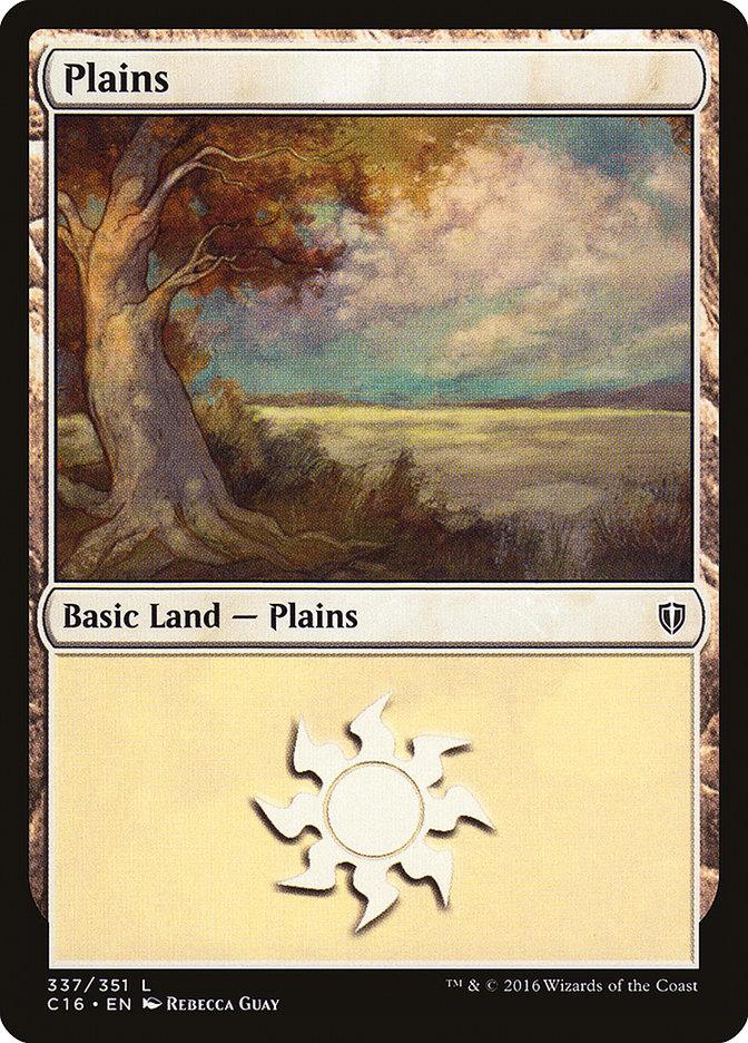 Plains (337) [Commander 2016] - Trinity Hobby