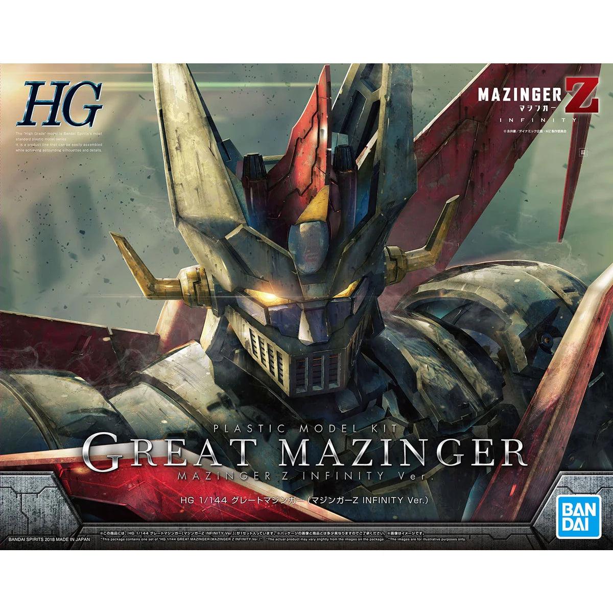 HG 1/144 GREAT MAZINGER (MAZINGER Z INFINITY Ver.) - Trinity Hobby