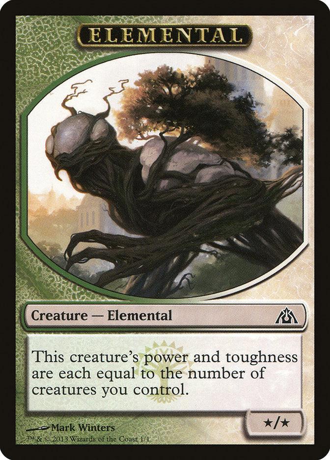 Elemental Token [Dragon's Maze Tokens] - Trinity Hobby