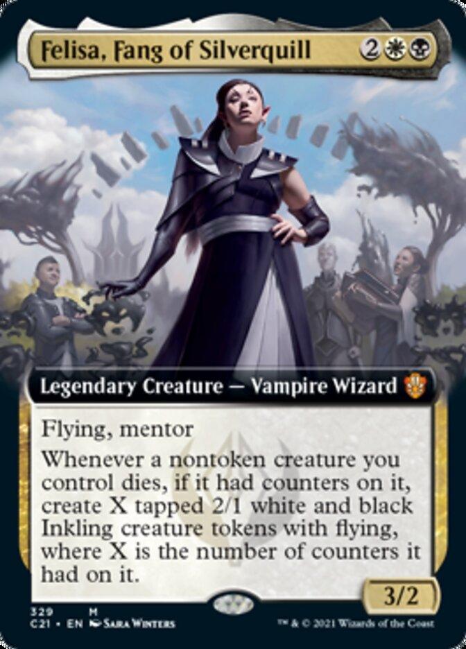 Felisa, Fang of Silverquill (Extended Art) [Commander 2021] - Trinity Hobby