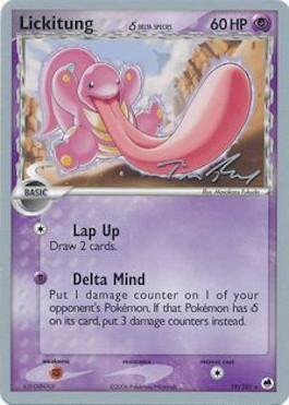 Lickitung (19/101) (Delta Species) (Legendary Ascent - Tom Roos) [World Championships 2007] - Trinity Hobby