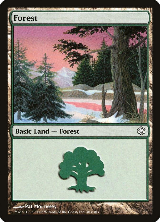 Forest (383) [Coldsnap Theme Decks] - Trinity Hobby