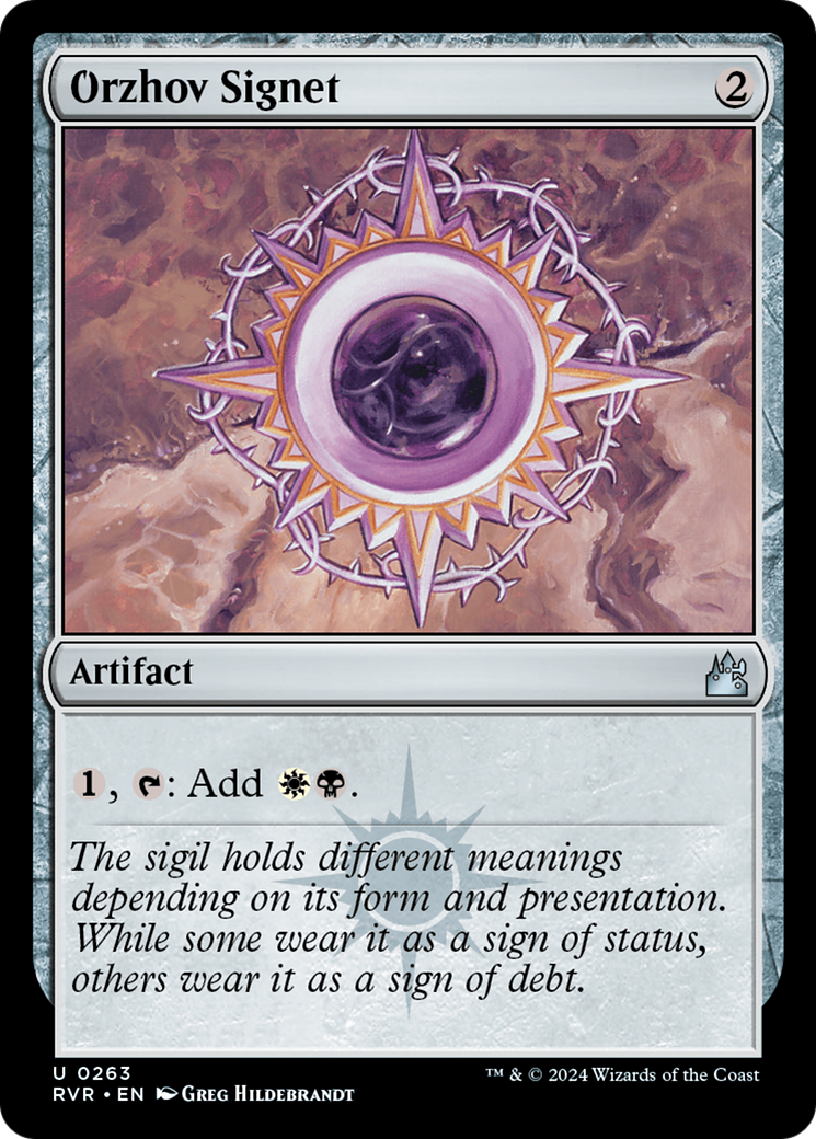 Orzhov Signet [Ravnica Remastered] - Trinity Hobby