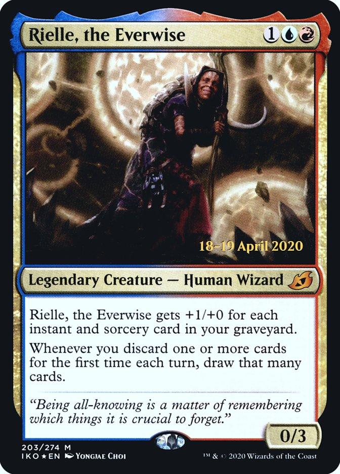 Rielle, the Everwise [Ikoria: Lair of Behemoths Prerelease Promos] - Trinity Hobby