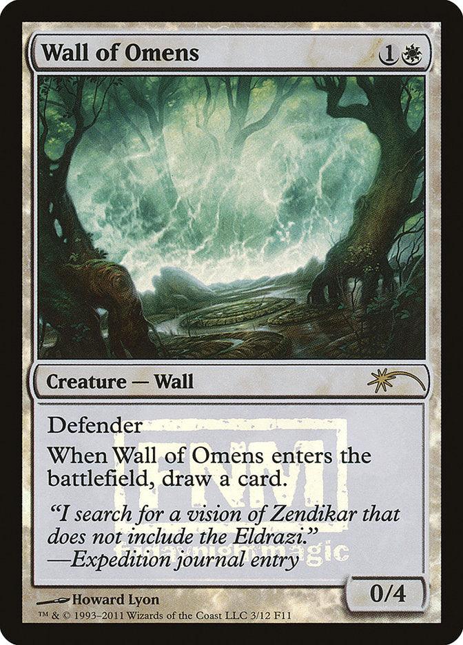 Wall of Omens [Friday Night Magic 2011] - Trinity Hobby