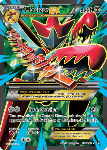 M Scizor EX (120/122) [XY: BREAKpoint] - Trinity Hobby