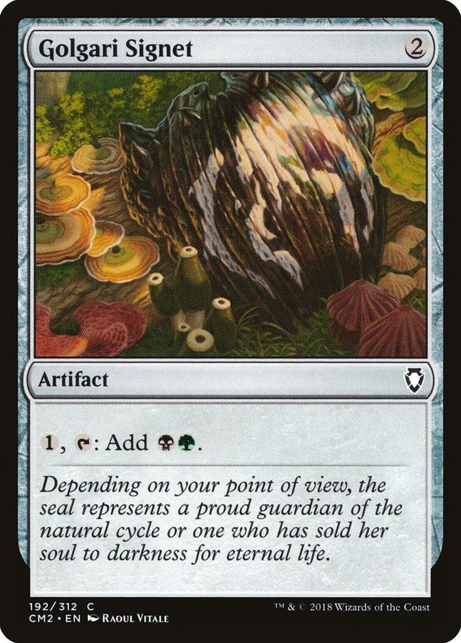 Golgari Signet (192/312) [Commander Anthology Volume II] - Trinity Hobby