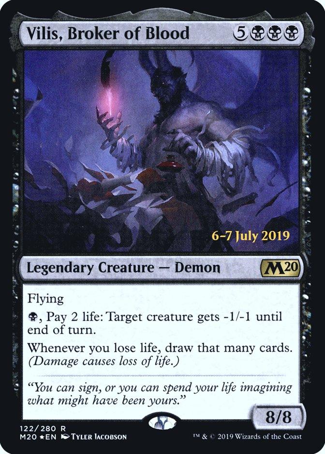 Vilis, Broker of Blood [Core Set 2020 Prerelease Promos] - Trinity Hobby