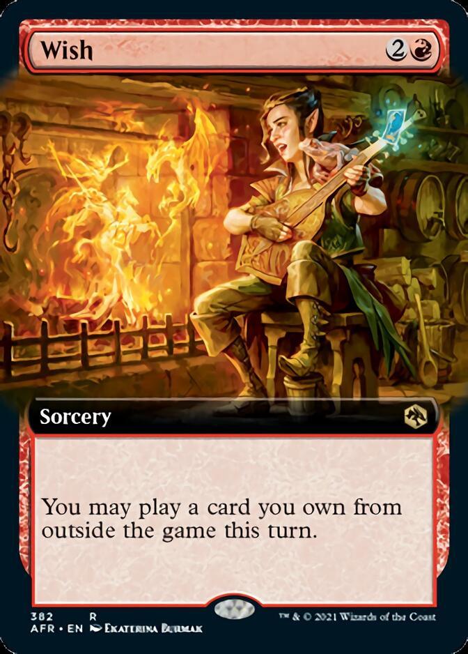 Wish (Extended Art) [Dungeons & Dragons: Adventures in the Forgotten Realms] - Trinity Hobby