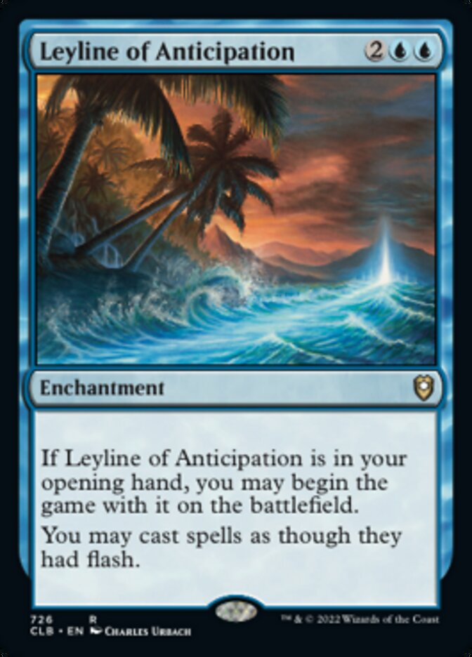 Leyline of Anticipation [Commander Legends: Battle for Baldur's Gate] - Trinity Hobby