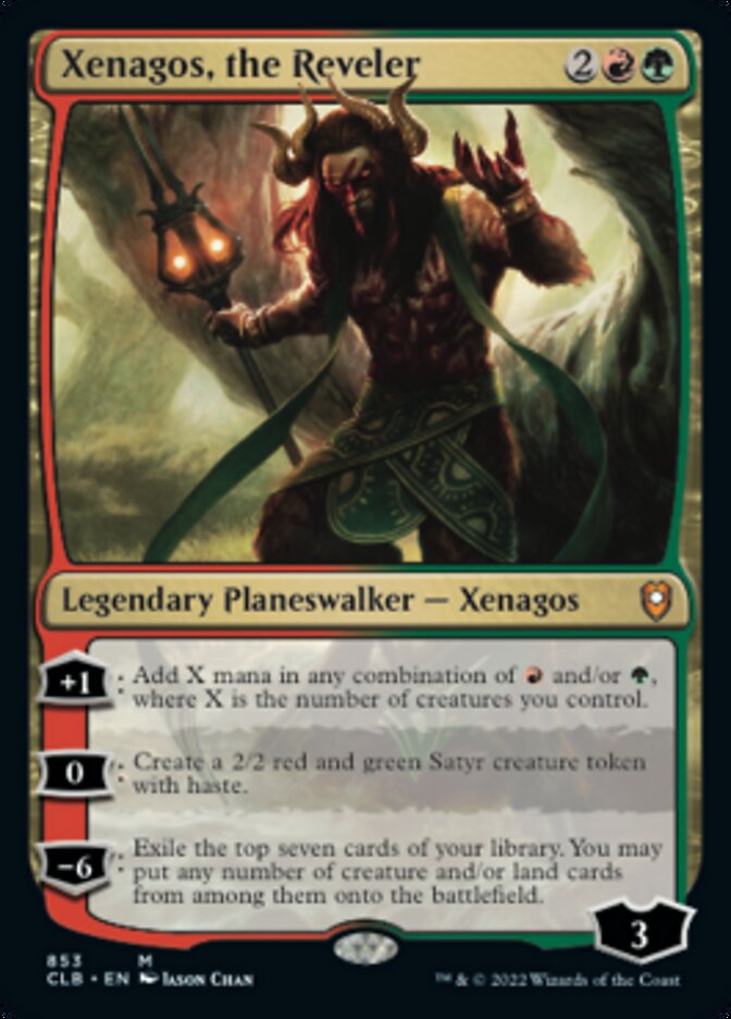 Xenagos, the Reveler [Commander Legends: Battle for Baldur's Gate] - Trinity Hobby