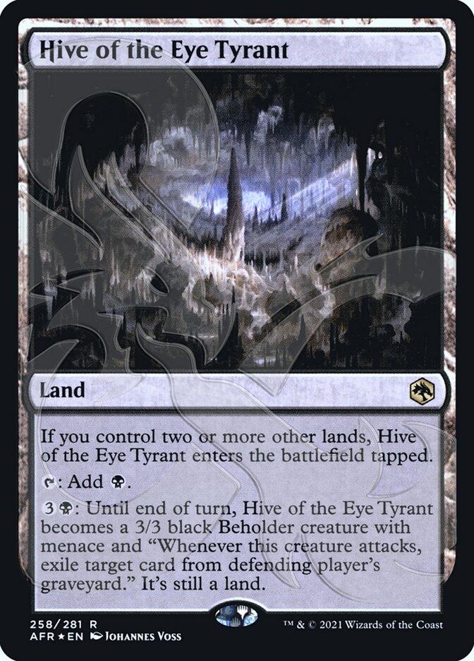 Hive of the Eye Tyrant (Ampersand Promo) [Dungeons & Dragons: Adventures in the Forgotten Realms Promos] - Trinity Hobby