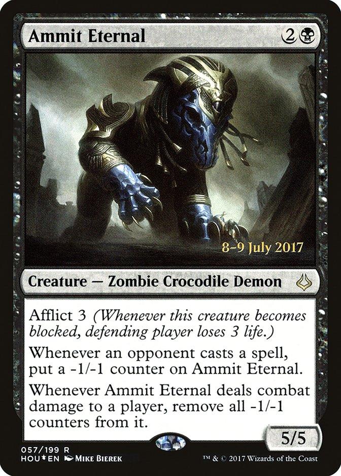 Ammit Eternal [Hour of Devastation Prerelease Promos] - Trinity Hobby