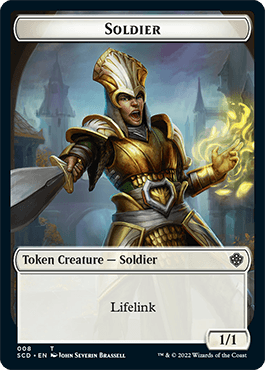Insect // Soldier Double-Sided Token [Starter Commander Decks] - Trinity Hobby
