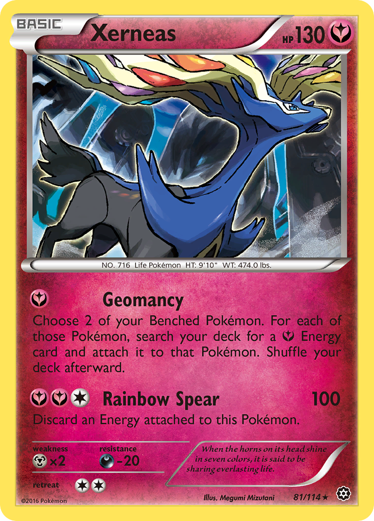 Xerneas (81/114) [XY: Steam Siege] - Trinity Hobby