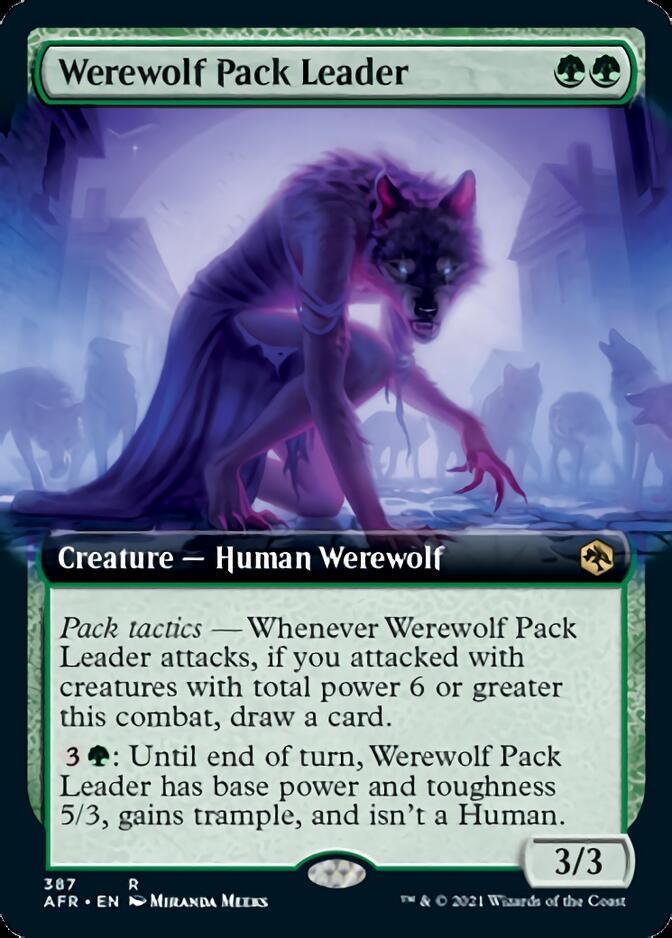 Werewolf Pack Leader (Extended Art) [Dungeons & Dragons: Adventures in the Forgotten Realms] - Trinity Hobby