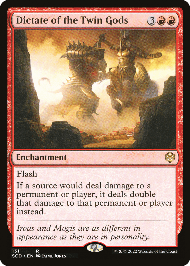 Dictate of the Twin Gods [Starter Commander Decks] - Trinity Hobby