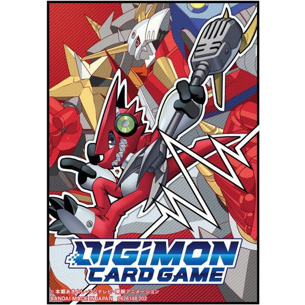 Digimon Card Game - Official Sleeves - Set 4 - "Shoutmon" - Trinity Hobby