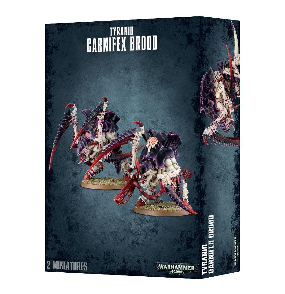 Warhammer 40K: TYRANID Carnifex Brood - Trinity Hobby