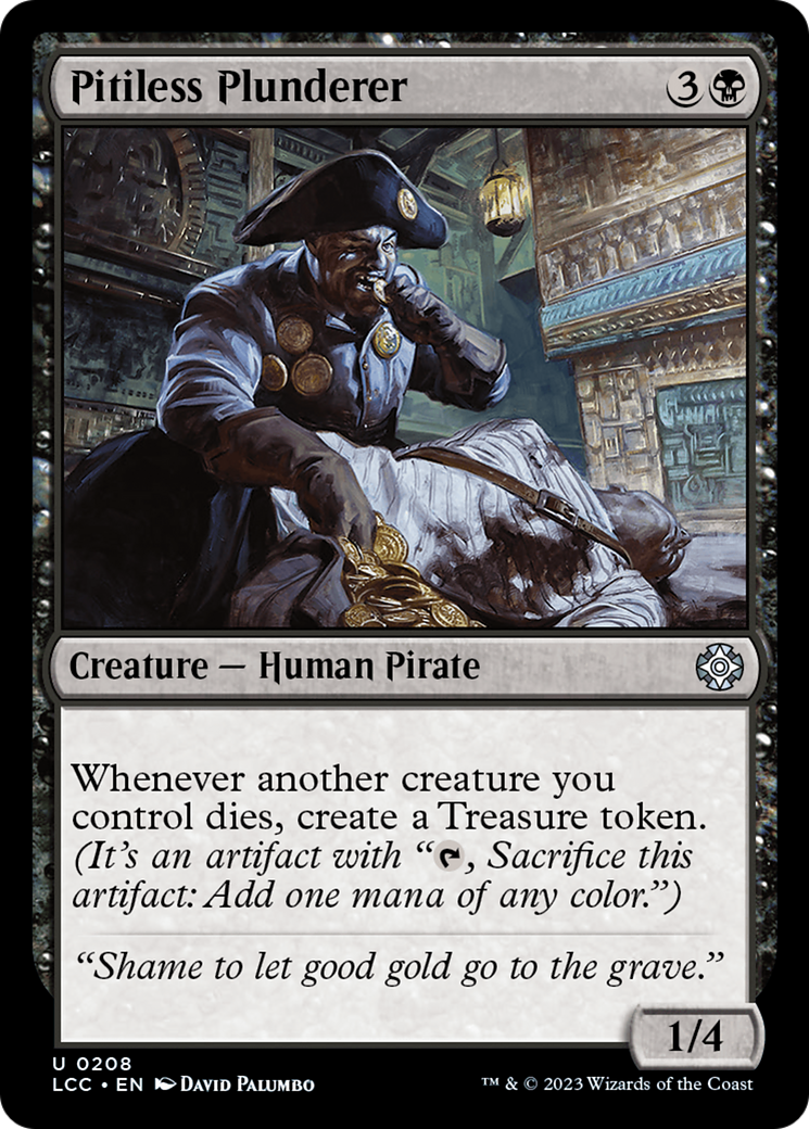 Pitiless Plunderer [The Lost Caverns of Ixalan Commander] - Trinity Hobby