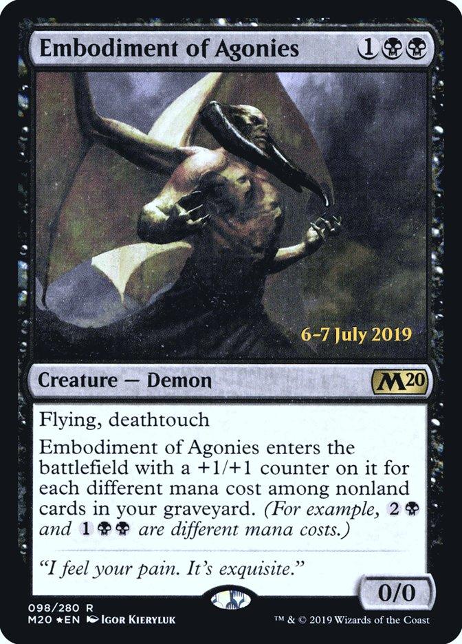 Embodiment of Agonies [Core Set 2020 Prerelease Promos] - Trinity Hobby
