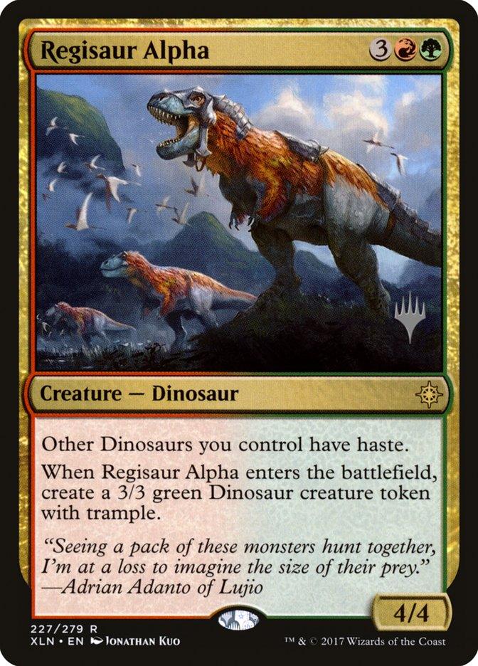 Regisaur Alpha (Promo Pack) [Ixalan Promos] - Trinity Hobby