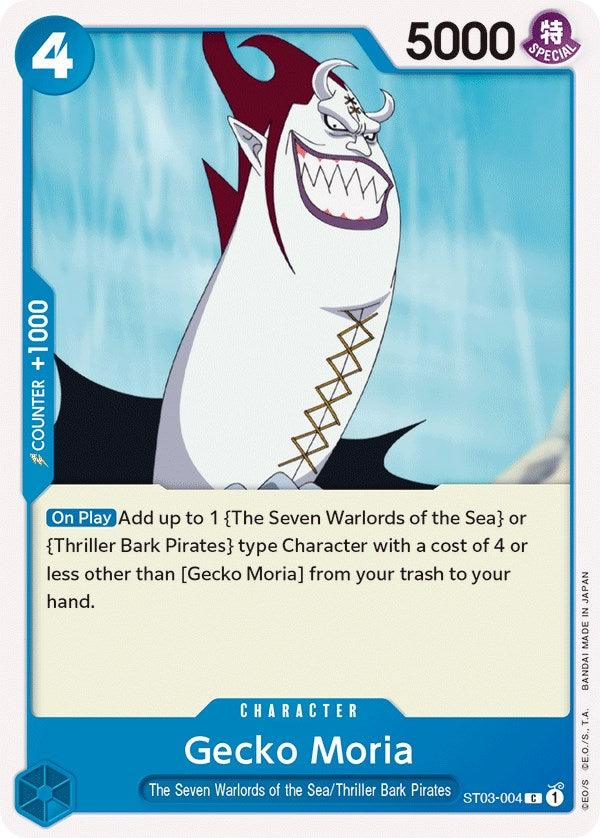 Gecko Moria [Starter Deck: The Seven Warlords of The Sea] - Trinity Hobby