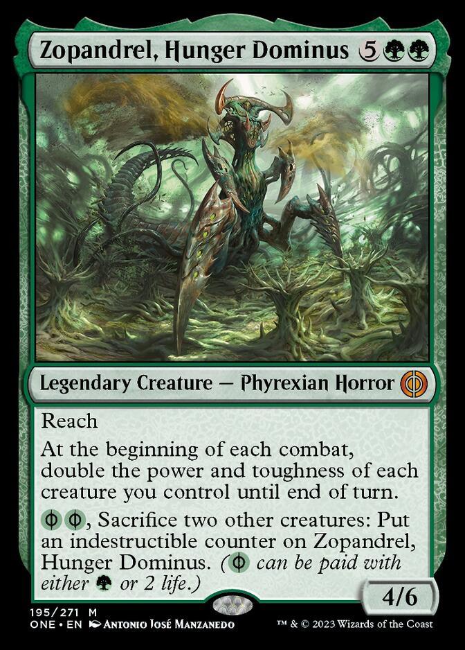 Zopandrel, Hunger Dominus [Phyrexia: All Will Be One] - Trinity Hobby