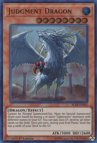 Judgment Dragon [BLLR-EN041] Ultra Rare - Trinity Hobby