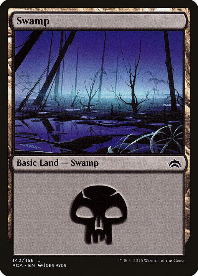 Swamp (142) [Planechase Anthology] - Trinity Hobby