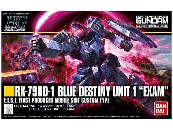 HGUC 1/144 #207 Blue Destiny Unit 1 Exam