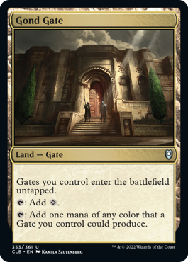 Gond Gate [Commander Legends: Battle for Baldur's Gate] - Trinity Hobby