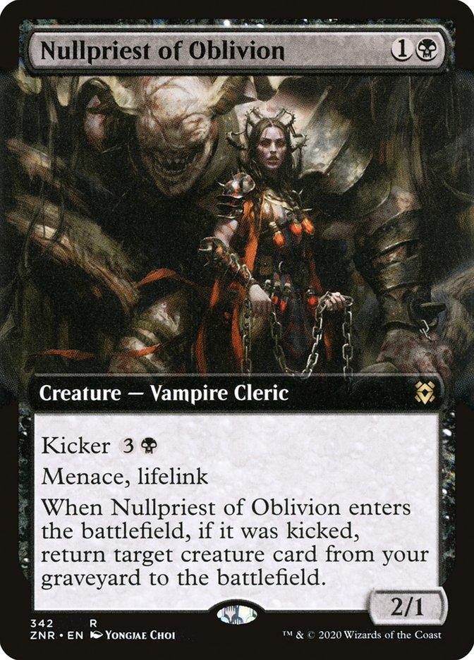 Nullpriest of Oblivion (Extended Art) [Zendikar Rising] - Trinity Hobby