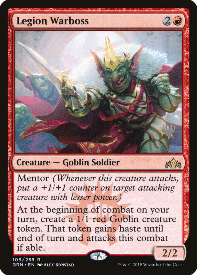 Legion Warboss (Promo Pack) [Guilds of Ravnica Promos] - Trinity Hobby